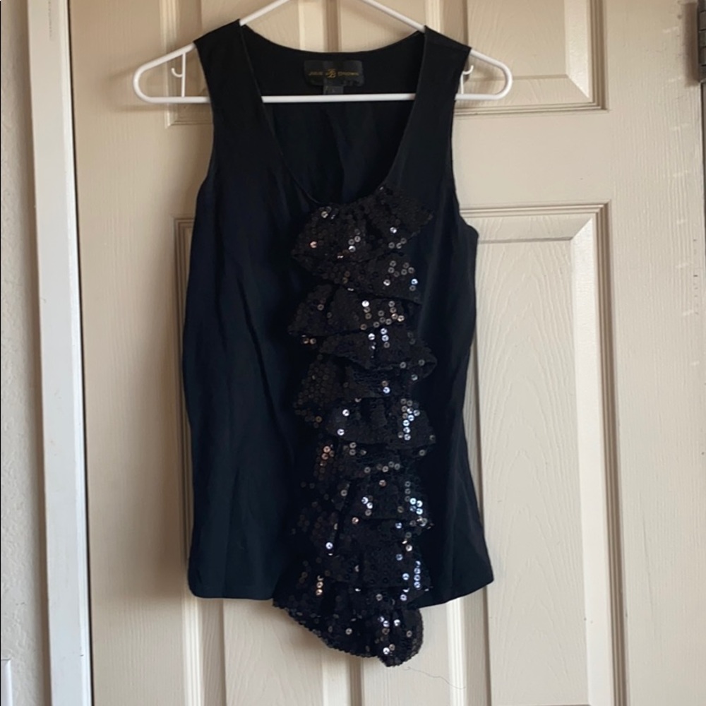Julie Brown sequined top